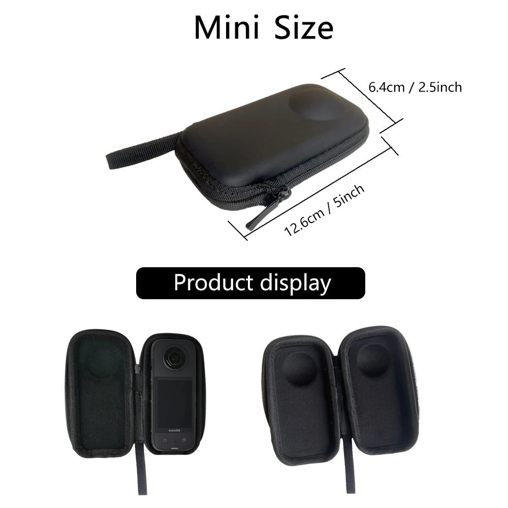 Портативный чехол для переноски экшн-камеры Insta360 X3/X2