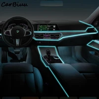 5m car interior accessories atmosphere lamp el cold light line with usb diy decorative dashboard console auto led ambient lights