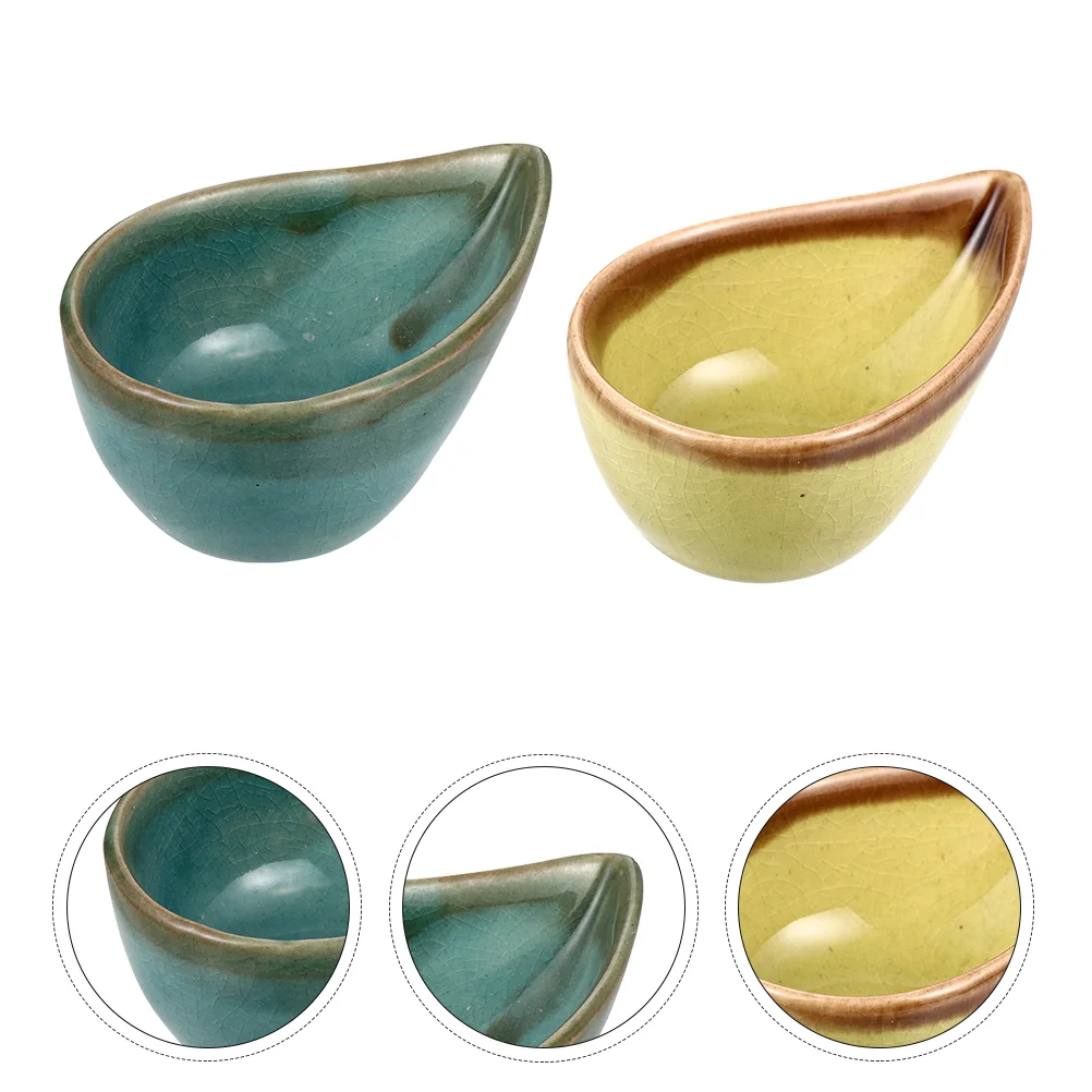 

Bowl Ceramic Essential Oil Bowls Mixing Holder Face Small Jewelry Aroma Porcelain Dish Trinket Tray Aromatherapytea Blending