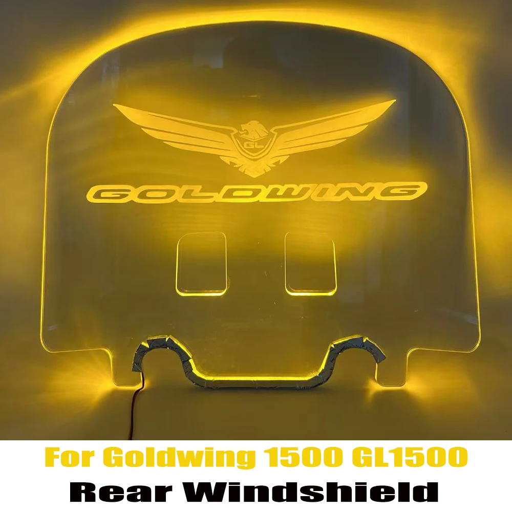 

Goldwing 1500 GL 1500 аксессуары для Honda Goldwing 1500 лобовое стекло мотоцикла воздушный дефлектор задний спойлер ветровое стекло акрил