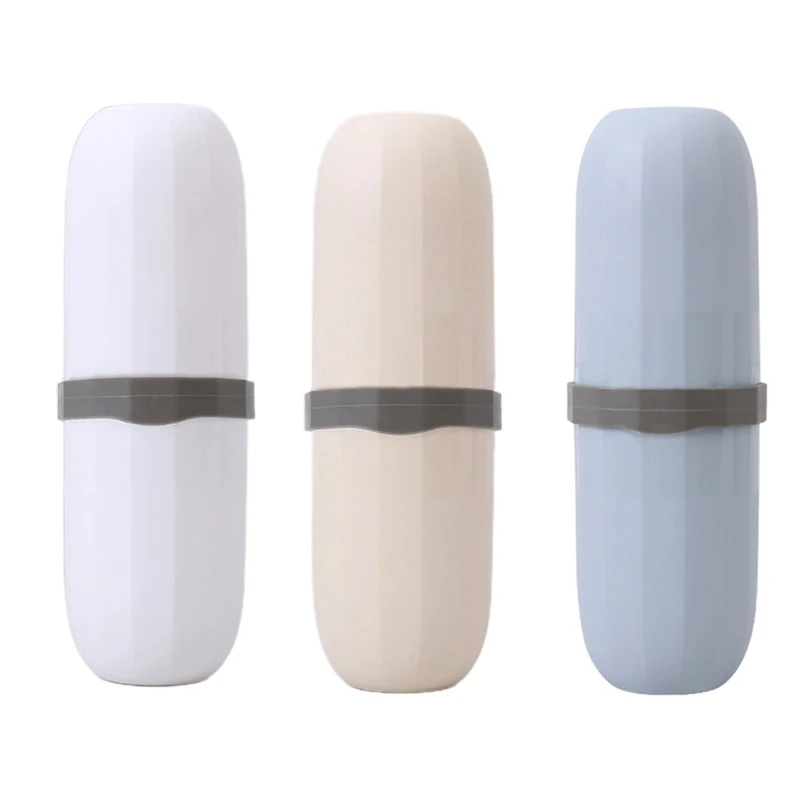 

Дорожный Чехол для зубной щетки, портативный держатель для зубной щетки, контейнеры для зубной щетки, контейнеры для путешествий и ежедневн...