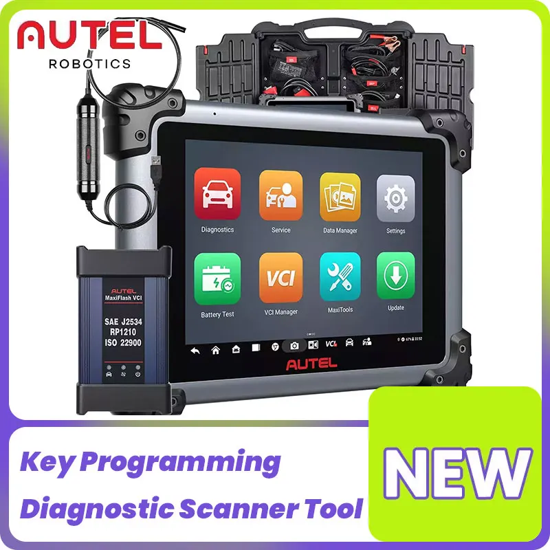 Autel MaxiSys Elite II PRO ULTRA Диагностический сканер PR0GRAMMING 40+ Служба CANFD и DOIP