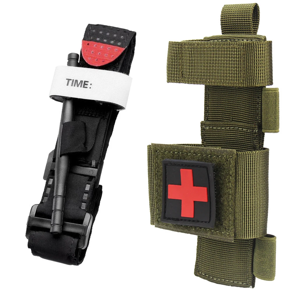 

Tactical Bag First Aid Kit Molle Pouch Belt Fast Tourniquet Shear Medical CAT Multifunction Military Tactical Gear Accessories