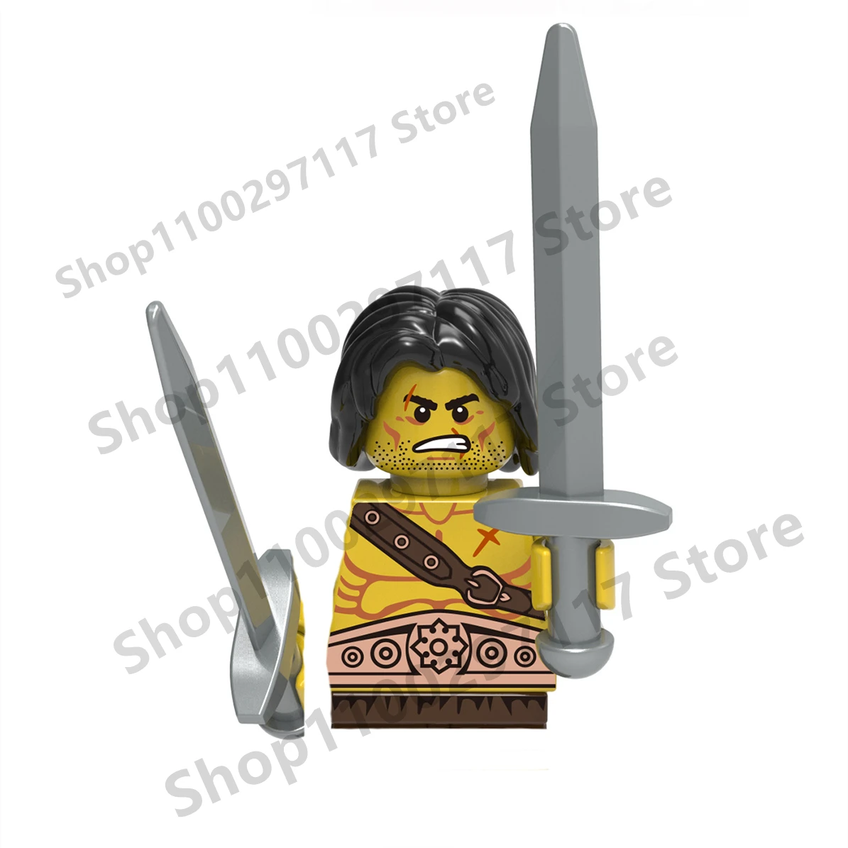 X0163 X0161 Mediaeval Times Egyptian Warrior Mummy Blocks Movie Bricks Mini Action Figures Assemble Toys Kids Gifts images - 6