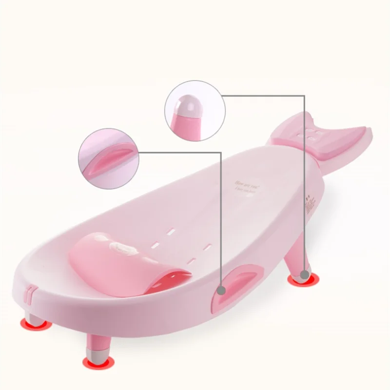 

Пластиковый складной детский стул для ванной, детская кровать, шампунь для головы в форме милой рыбы, детская кровать для мытья волос