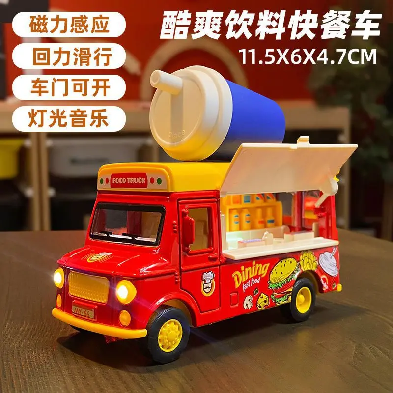 1:36 Q версия грузовика Pulai из сплава модель автомобиля магнитная индукция детские