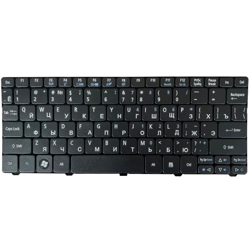 Новая русская Русская клавиатура для ноутбука Acer 9z. N3k82.q0r PK130D31A04 PK130AE2004 PK130AU3004