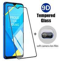 2IN1 Screen Protector Lens Film For Realme X50M Q2i Pro Lite Tempered Glass Realme C17 C15 C12 C11