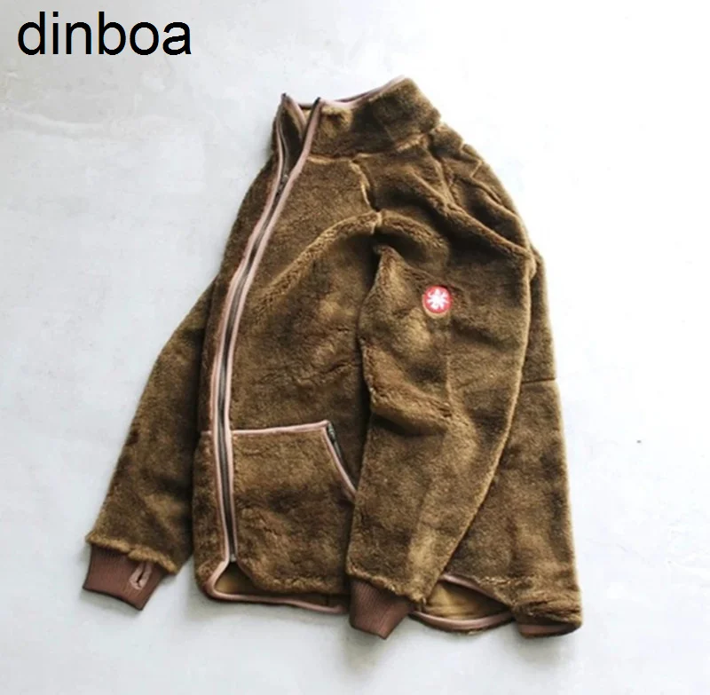 

Dinboa-2022 High 20trapstar Quality C.e Furry Fashion Jacket Men 1:1 Lamb Cashmere Warm Women Coat Cav Empt Clothing Jackets