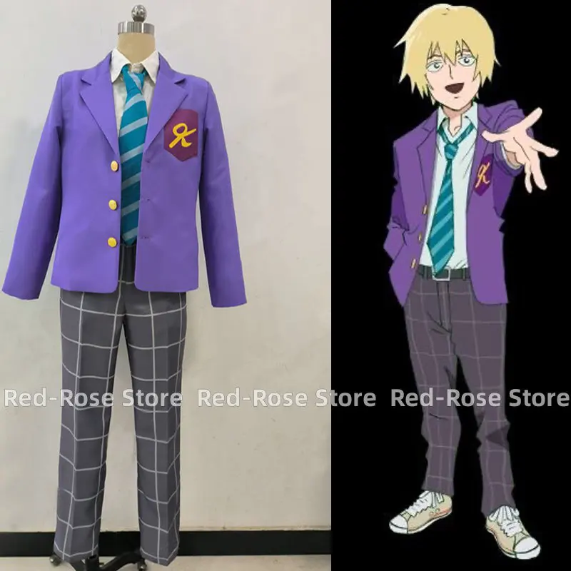 

Anime Mob Psycho 100 Hanazawa Teruki Cosplay Mobu Saiko Hyaku Costume Tailor Made