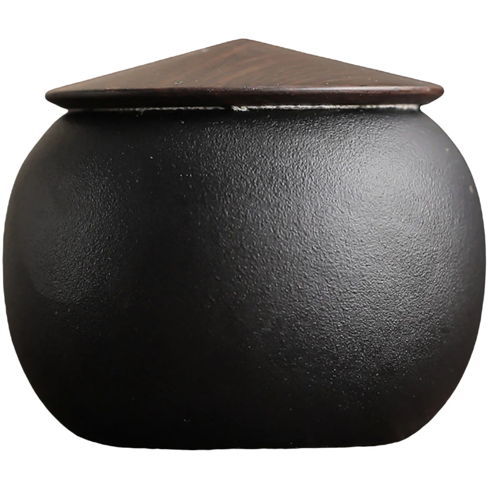 

Tea Storage Jar Ceramic Canister Coffee Container Loose Tank Sugar Jarscontainers Pot Candy Powder Organizerfood Flour Small