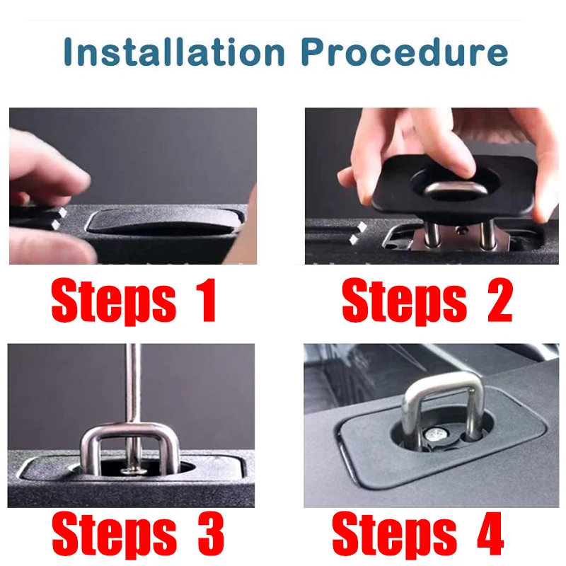 2/4 шт. автомобильные крепления для прицепа Ford F150 F250 F350