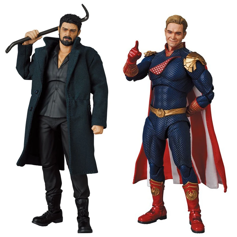 

In Stock Original Medicom Toy MAFEX THE BOYS WILLIAM “BILLY” No.154 BUTCHER&No.151 HOMELANDER Anime Figure Model Action Toys