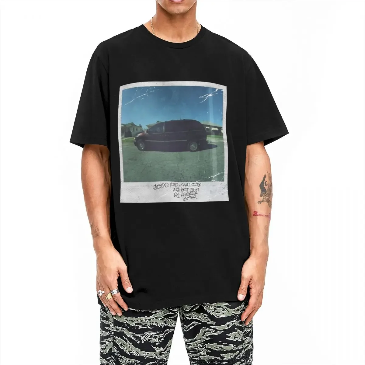 Футболка с принтом Good Kid MAAD City Kendrick Lamar классная футболка Merch коротким рукавом топы