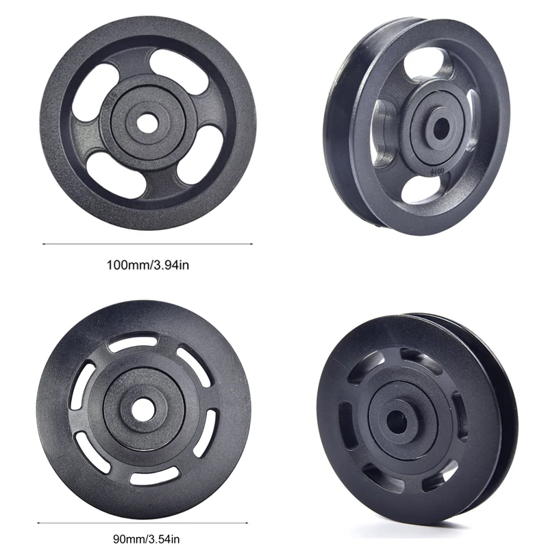 

Универсальный шкив с подшипником 90/100 мм износостойкий шкив для тренажерного зала фитнес-оборудования запасные части Аксессуары