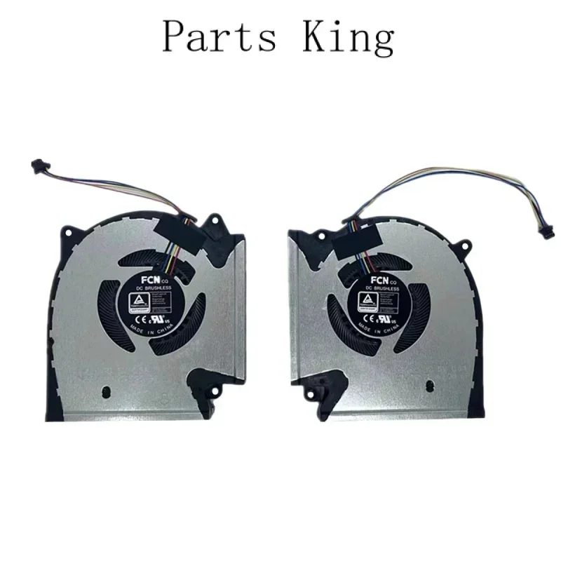 Вентилятор охлаждения процессора и графического для Asus Strix G15 2021 5plus 5R g513qy dc5v g533q