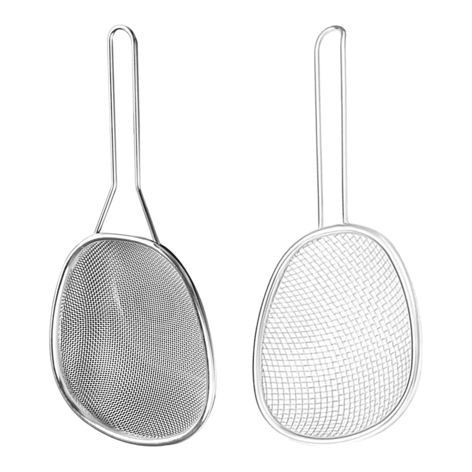 

Кухонный Дуршлаг Из Нержавеющей Стали с сеткой, эргономичная ручка, инструмент для жарки с гладкой поверхностью
