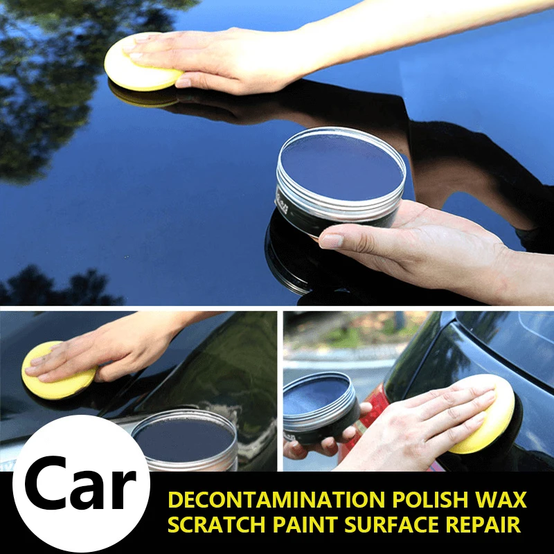 

200g Car Wax Crystal Plating Set Hard Glossy Wax Layer Covering Paint Surface Coating Formula Waterproof Film Car Polish