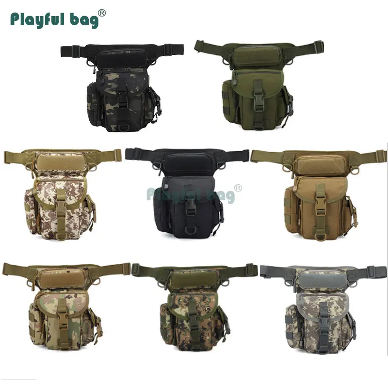 

Игровая сумка, тактические камуфляжные поясные сумки 900D, Водонепроницаемая спортивная сумка для фотосъемки, уличная Портативная сумка для ...