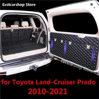 for toyota land cruiser prado 150 2010 2020 car all inclusive rear trunk mat cargo boot liner tray car tailgate cushion cover