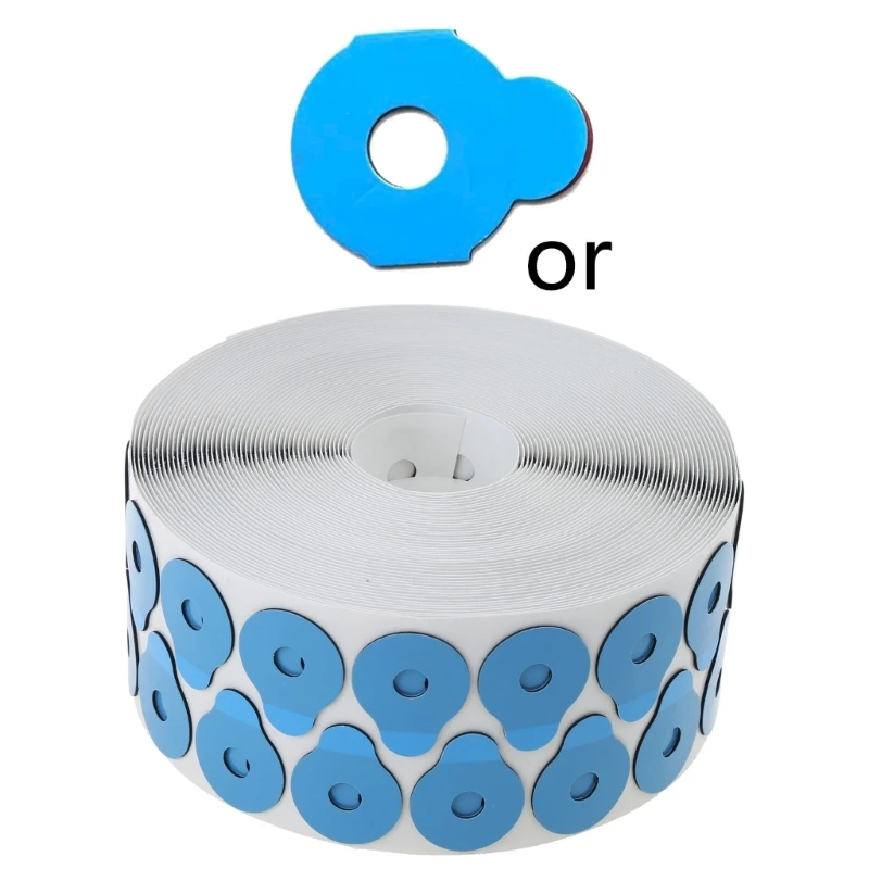 

652F Optical Eyeglasses Lens Blocking Pads Sticker Adhesive Tape Small Pad 5 Size