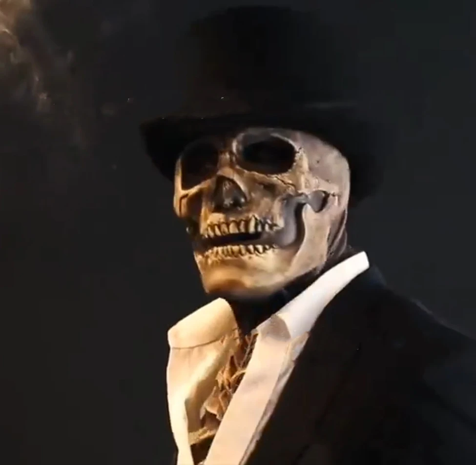 Страшная маска черепа ужасные головные уборы костюм на Хэллоуин страшная голову