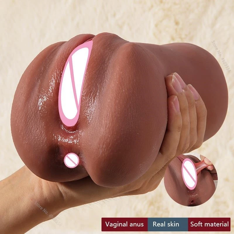 Резиновый вагинальный и анальный мастурбатор популярный мужской секс-игрушки