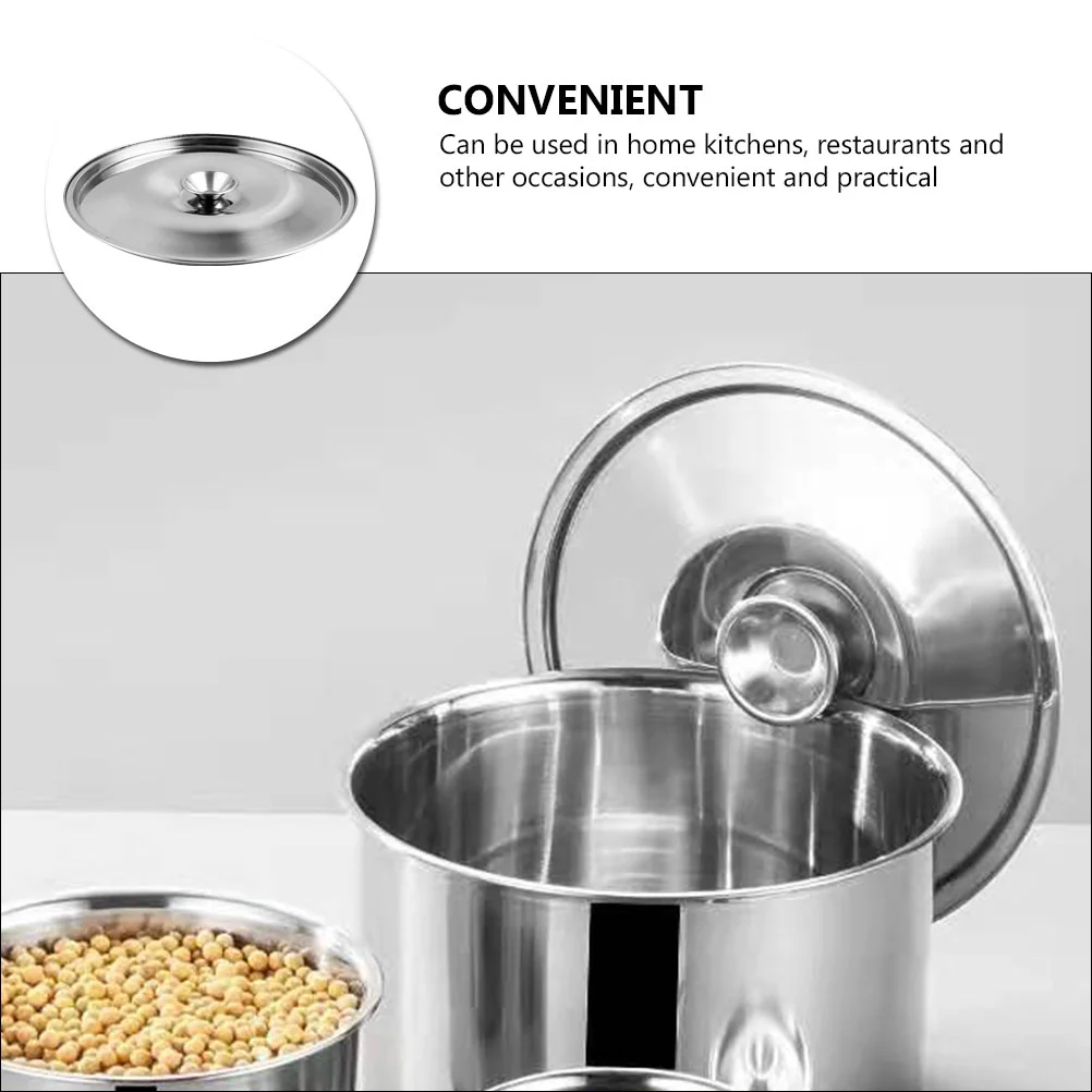 Вок с крышкой ароматическая чашка из нержавеющей стали банка для приправ сальник