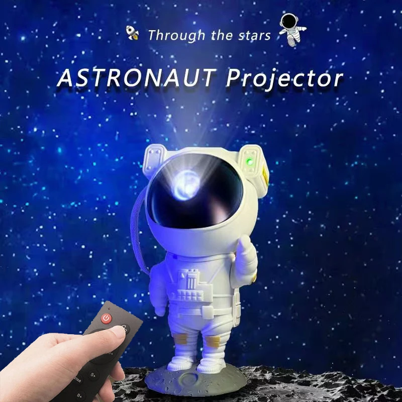 Astronaut Projector for Kids Bedroom, Night Light Projector Starry Galaxy Star Night Lights Projection Toys for Girls Boys