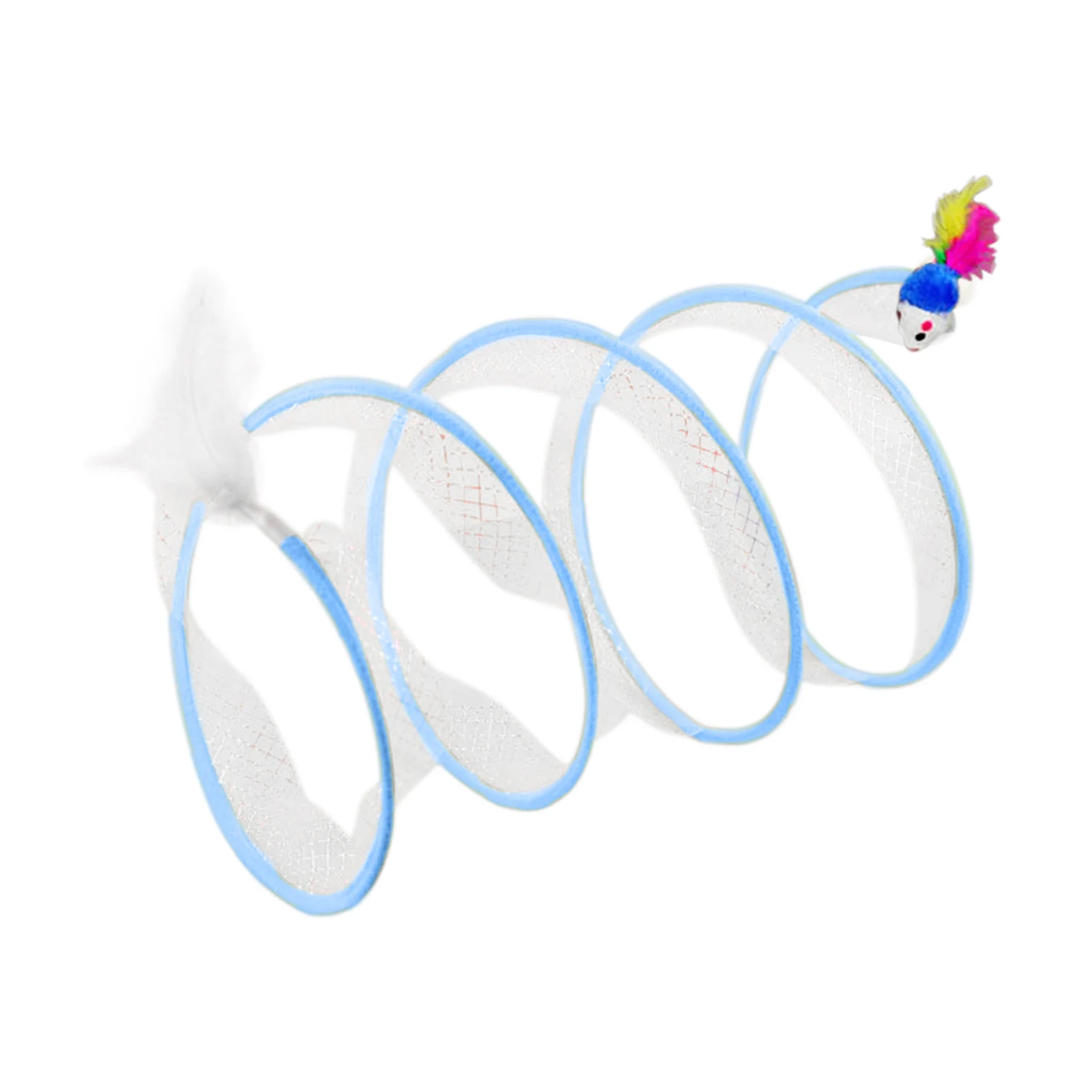 

Складная легкая уличная Интерактивная игровая туннель для кошек, мыши для оставайтесь здоровыми в помещении, складная тренировочная игрушка для домашних животных