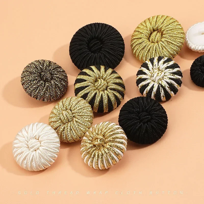 Женская одежда с пуговицами ручной работы декоративная пряжка 5 шт. Costura Accesorios