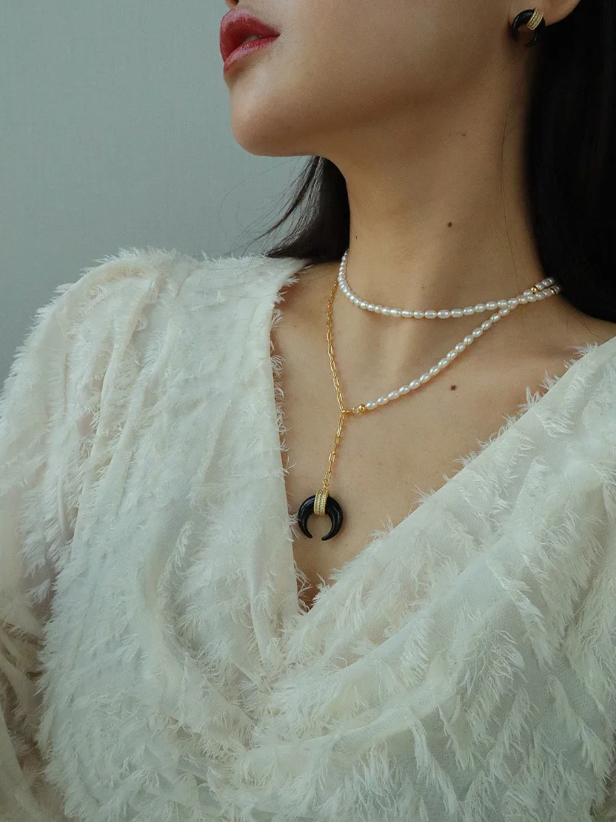 Цепочка луна в китайском античном стиле оригинальный дизайн Женские аксессуары