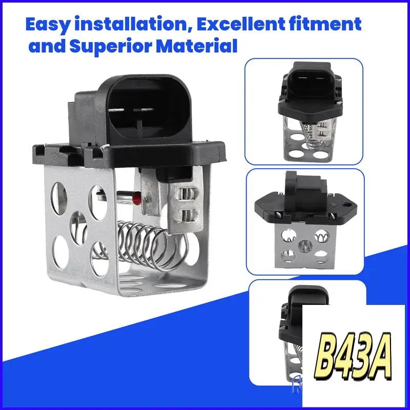 

Резистор вентилятора двигателя вентилятора отопителя Sp-HAVC для Renault Megane I Laguna I Nissan Dacia Logan Sandero 7701042681