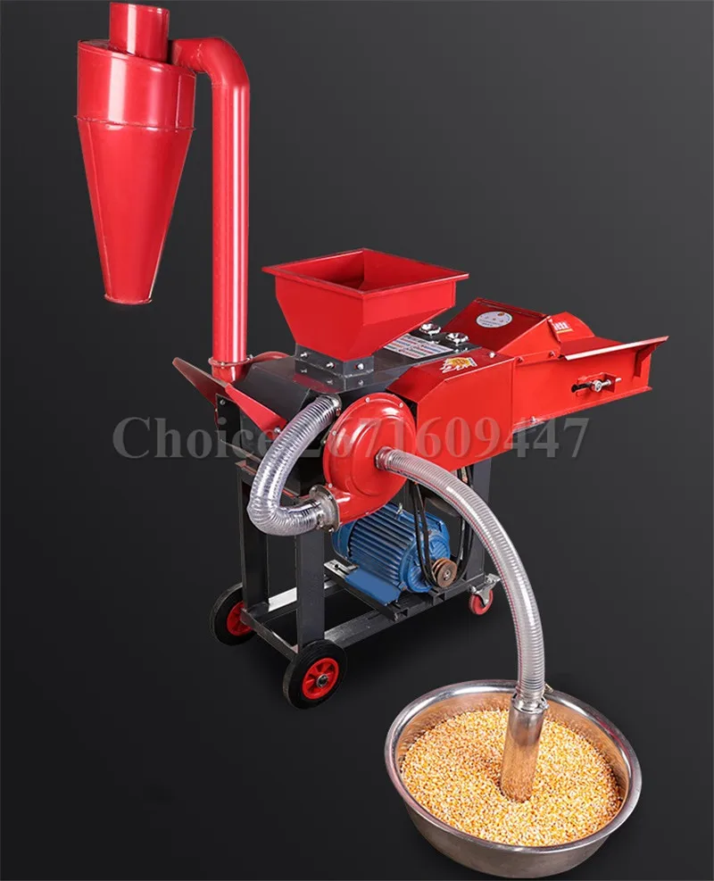 Автоматическая молотковая мельница для фермы силоса корма коров резак травы