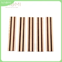 naomi 5 pcs classical guitar bridge tie blocks inlay wood frame series guitar parts accessories new na 09