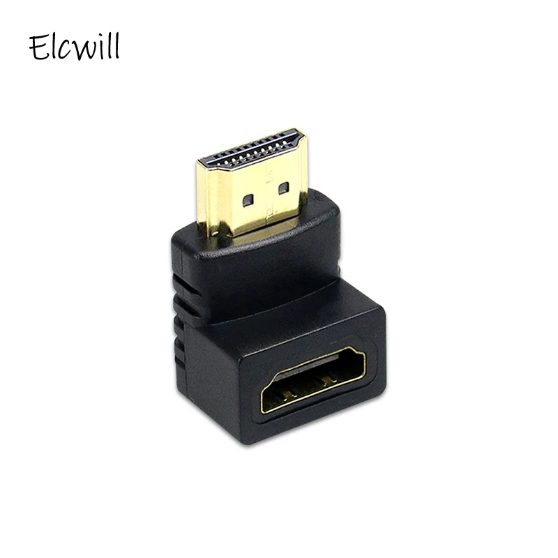

HDMI-compatibleI Male To HDMI-compatible Female Adapter 90 Degree 270 Degree Angle HDMI-compatible Extender Converter for HDTV
