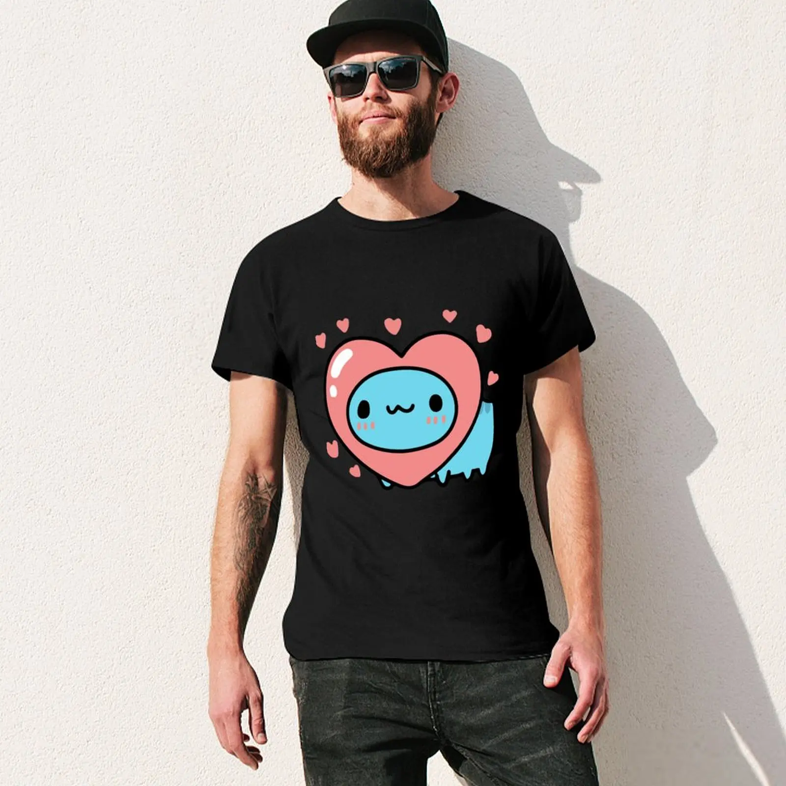 Футболка Bugcat Capoo топы больших размеров спортивные болельщики быстросохнущие