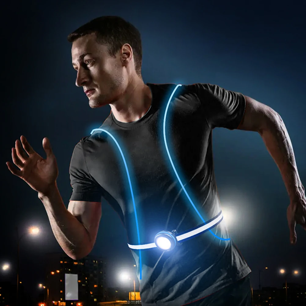 

Нагрудная Беговая лампа с USB-зарядкой, 3 режима