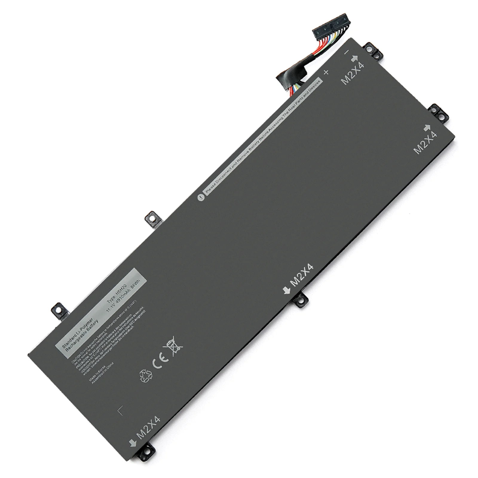 H5H20 Аккумулятор для ноутбука Dell XPS 15 9550 9560 9570 9590 Precision 5510 5520 5530 5540 Inspiron 7591 7590 7501 Series 56