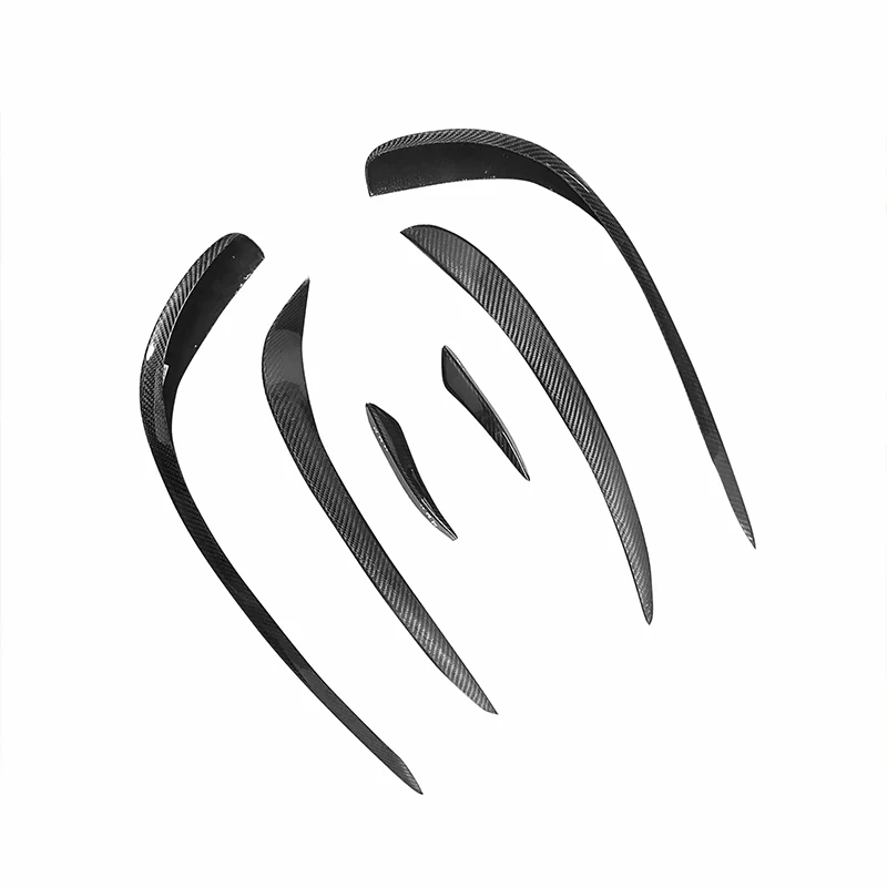 Карбоновые автомобильные передние бамперы боковые разветвители ласты канаты