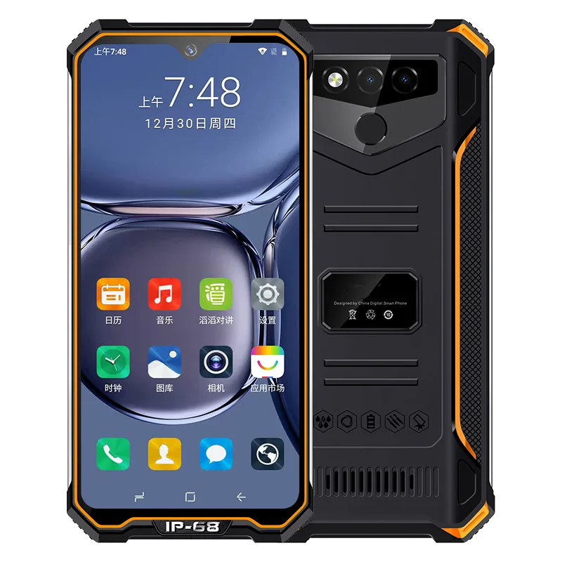 Ударопрочный телефон Zello PTT Rungee 819 IP68 Водонепроницаемый Прочный наружный 4G LTE 6G + 128G
