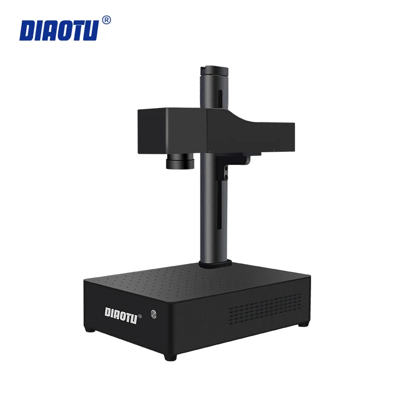 

Diaotu 20W Laser Marking Machine Metal Credit Card machine Iphone Laser Machine