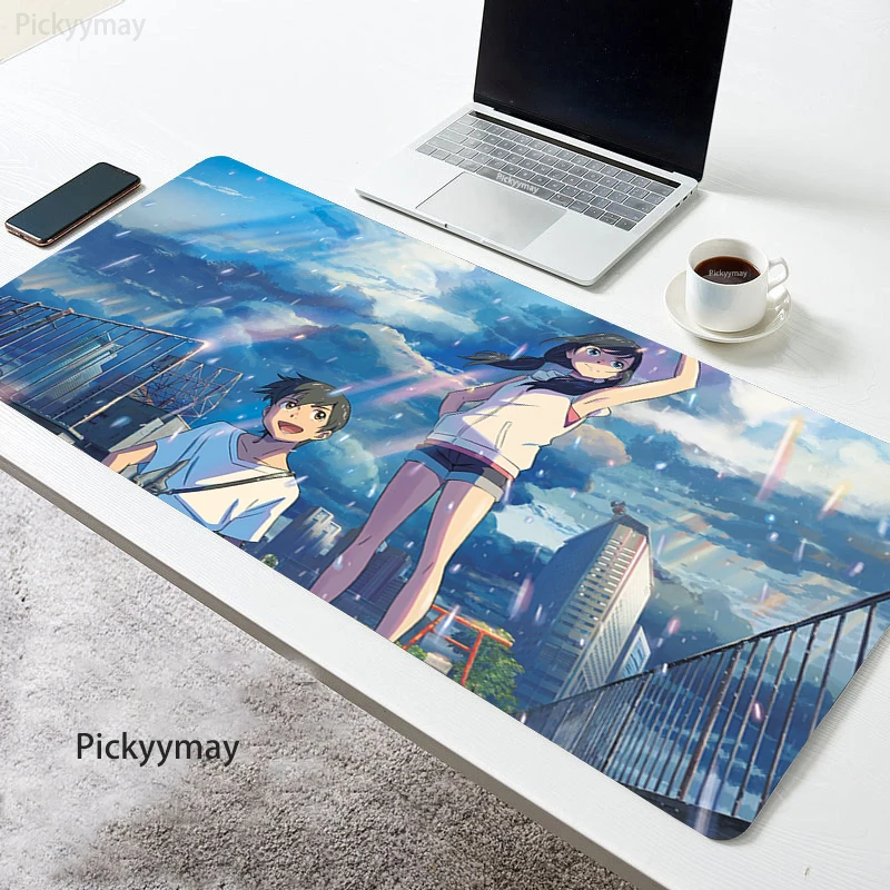 

Weathering With You Mouse Pad Anime Pc Mousepad Xxl 900x400 Mouse Mat Keyboard Desk Mat Table Carpet Mausepad Computer Laptop