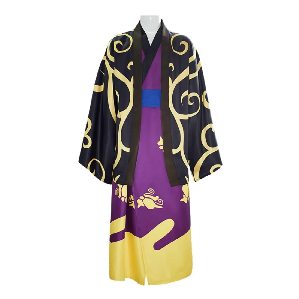 Фото Унисекс аниме Cos Takasugi Shinsuke косплей костюм кимоно на Хэллоуин индивидуальный размер №1