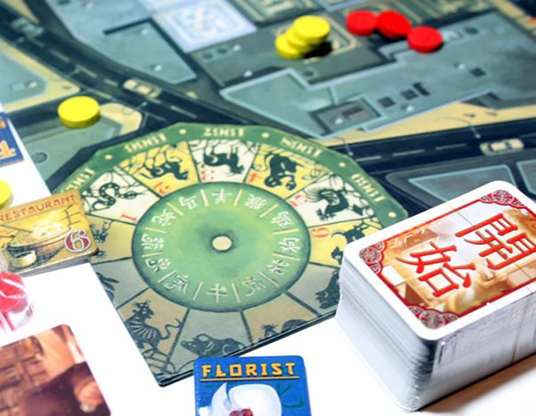 Новинка 2021 настольная игра карты Chinatown в Китай город переговоров магнат для