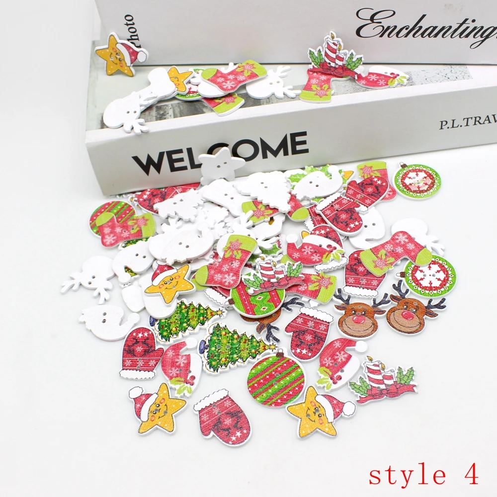 50 шт./партия декоративные пуговицы для рукоделия