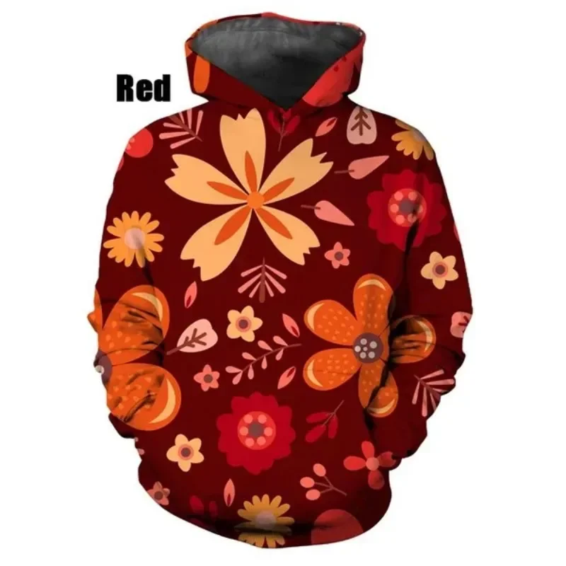 Рисунок 4 - Худи с красочным цветочным 3D принтом