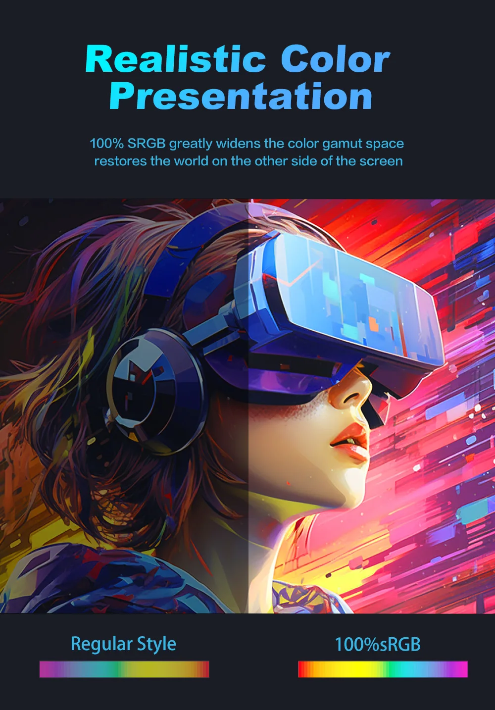 Монитор сенсорный LESOWN 120 Гц 100% sRGB Type-C 16 дюймов