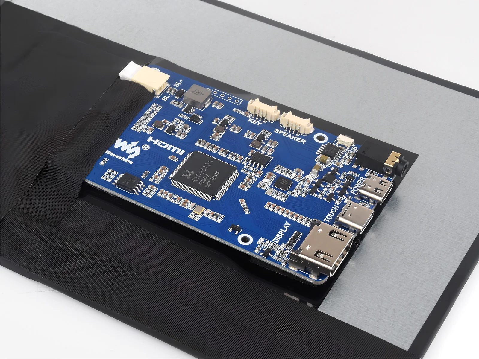 Емкостный сенсорный дисплей Waveshare 11 6 дюйма технология In-Cell 1768 × 828 178 ° HDMI/Type-C