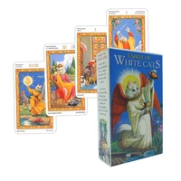 cats tarot cards in spanish version with messages board game divination cards for beginners with pdf guide book witchcraft